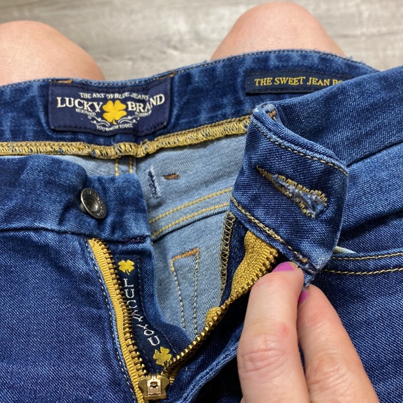 Lucky Brand sweet jean boot - Picture 3 of 5